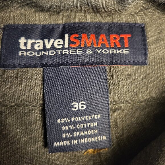 Roundtree & Yorke ~ Sz 36 ~ Travel Smart Shorts ~ NWT - Picture 6 of 9